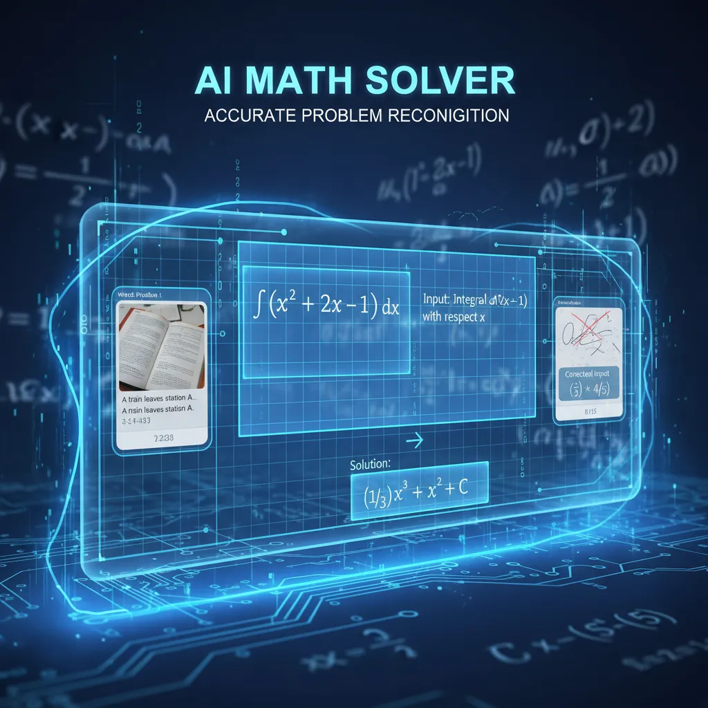 Features - Accurate Math Problem Recognition - Dechecker