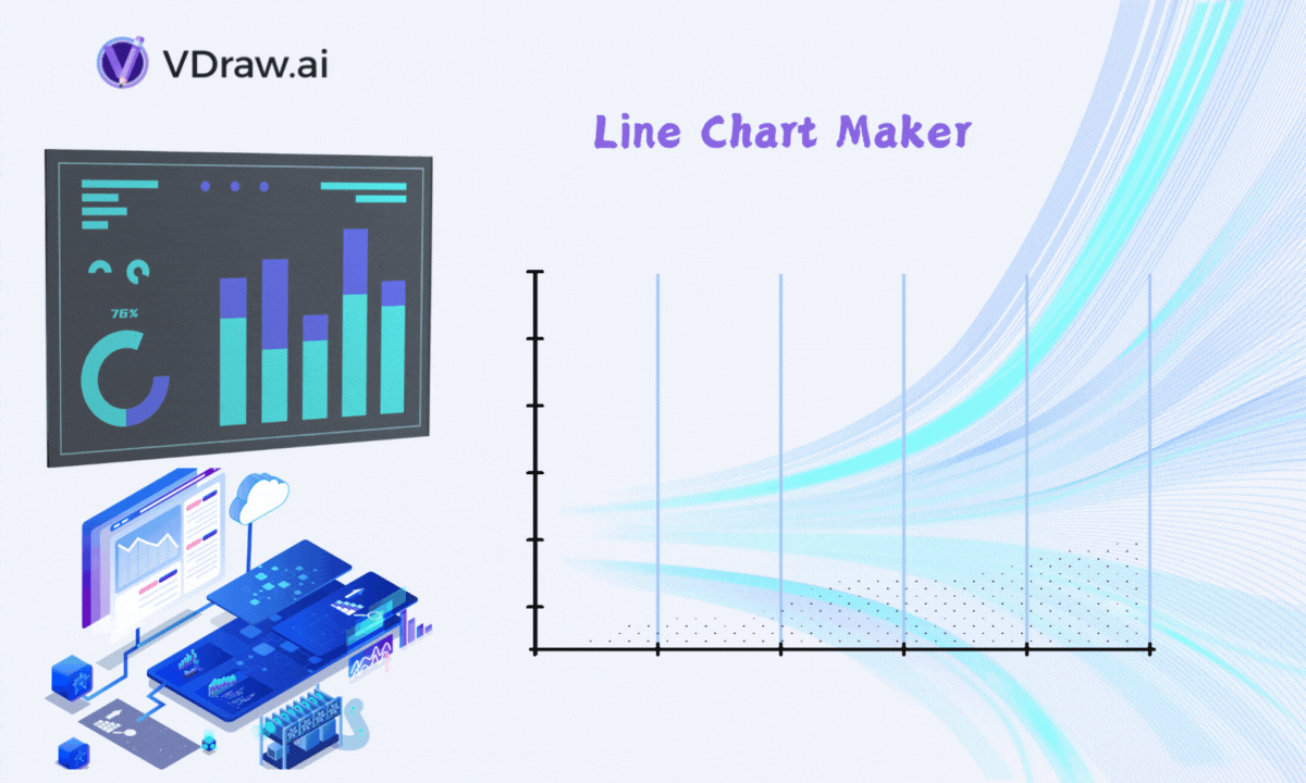 AI Line Chart Maker - VDraw