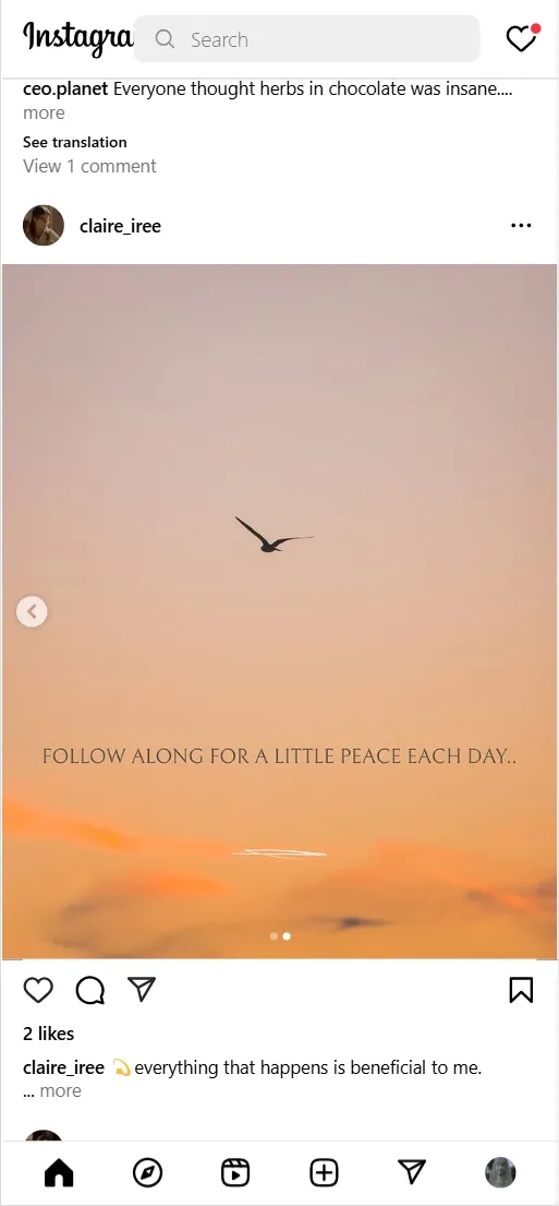 Instagram Username Generator Example Example 2