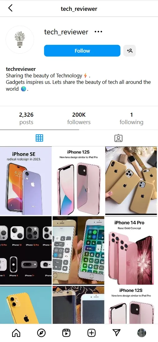 Instagram Username Generator Example Example 3