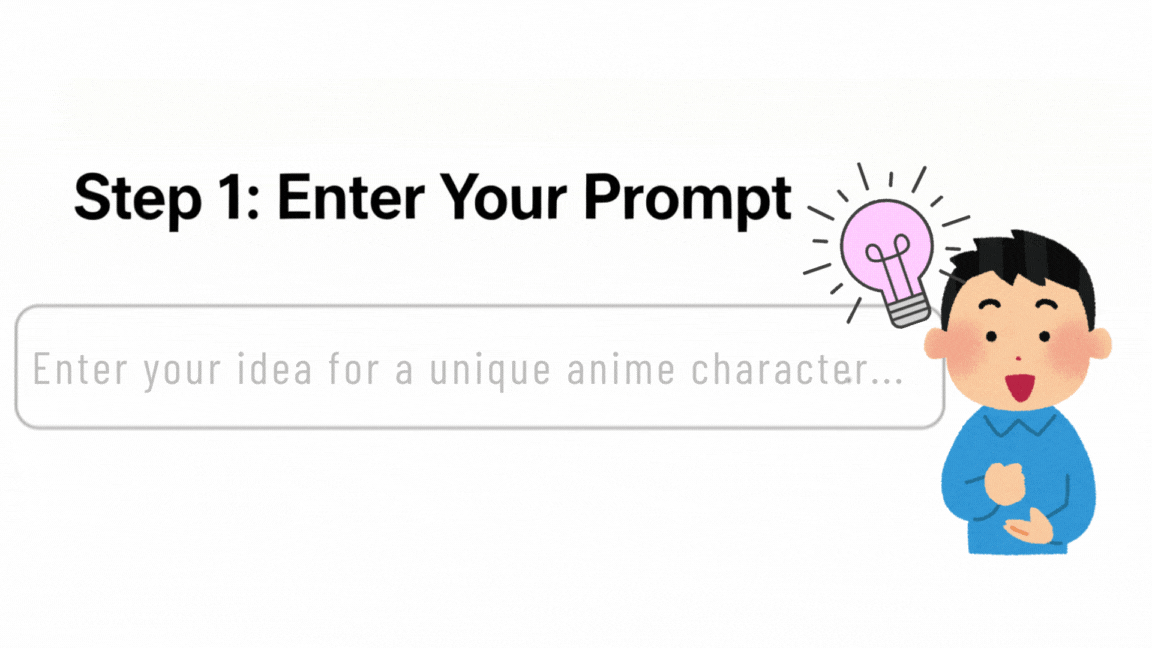 Step 1: Enter Your Prompt - VDraw AI