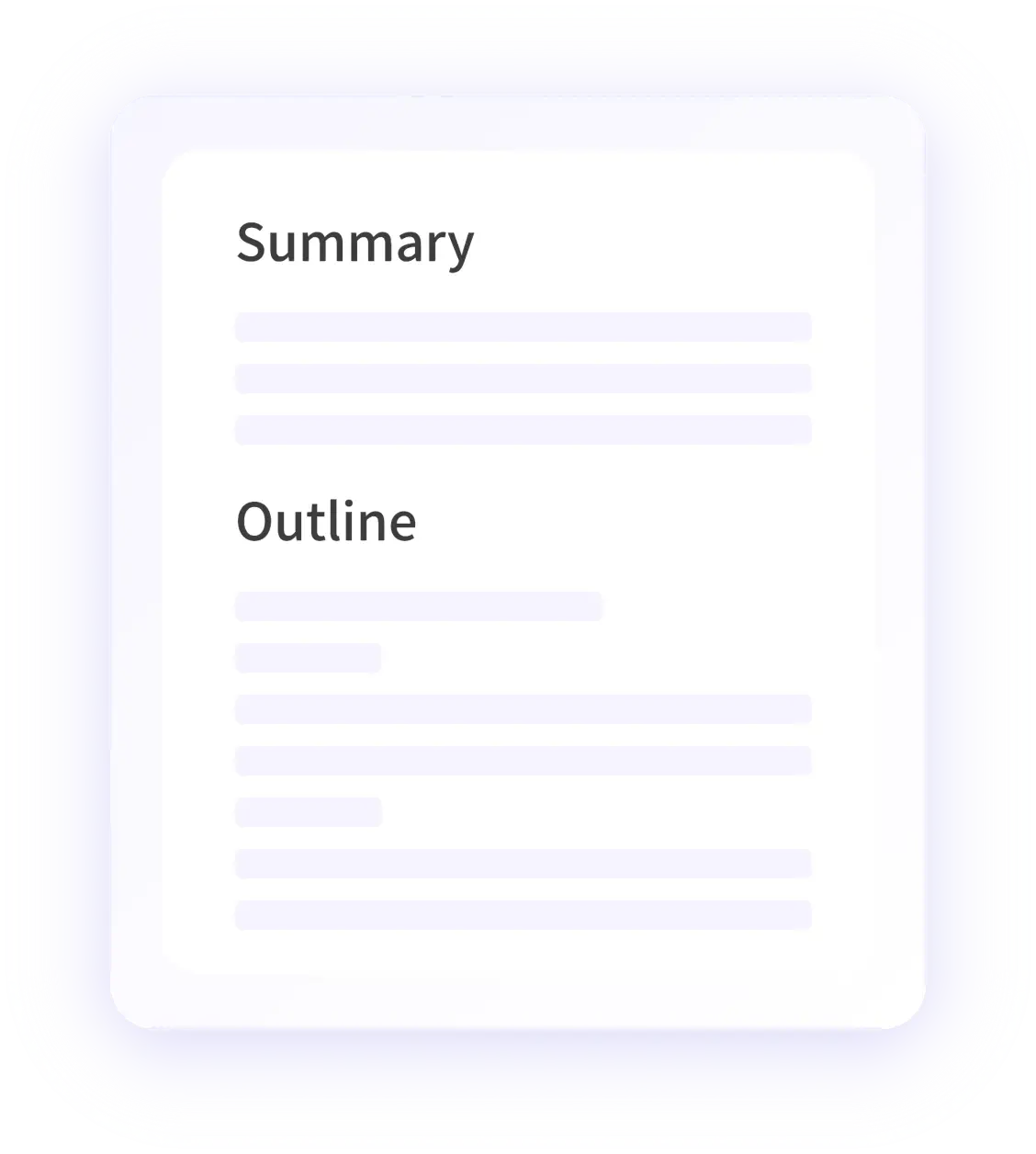Youtube Summay Outline - VDraw