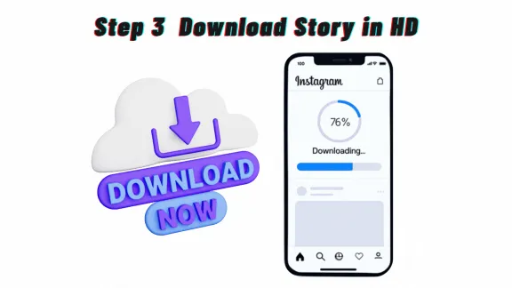 Step 3: Download Story in HD - VDraw AI