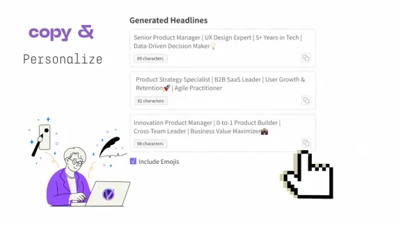 Step 3:  Review and personalize results - VDraw AI