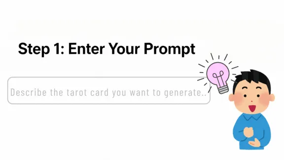 Step 1: Enter Your Prompt - VDraw AI