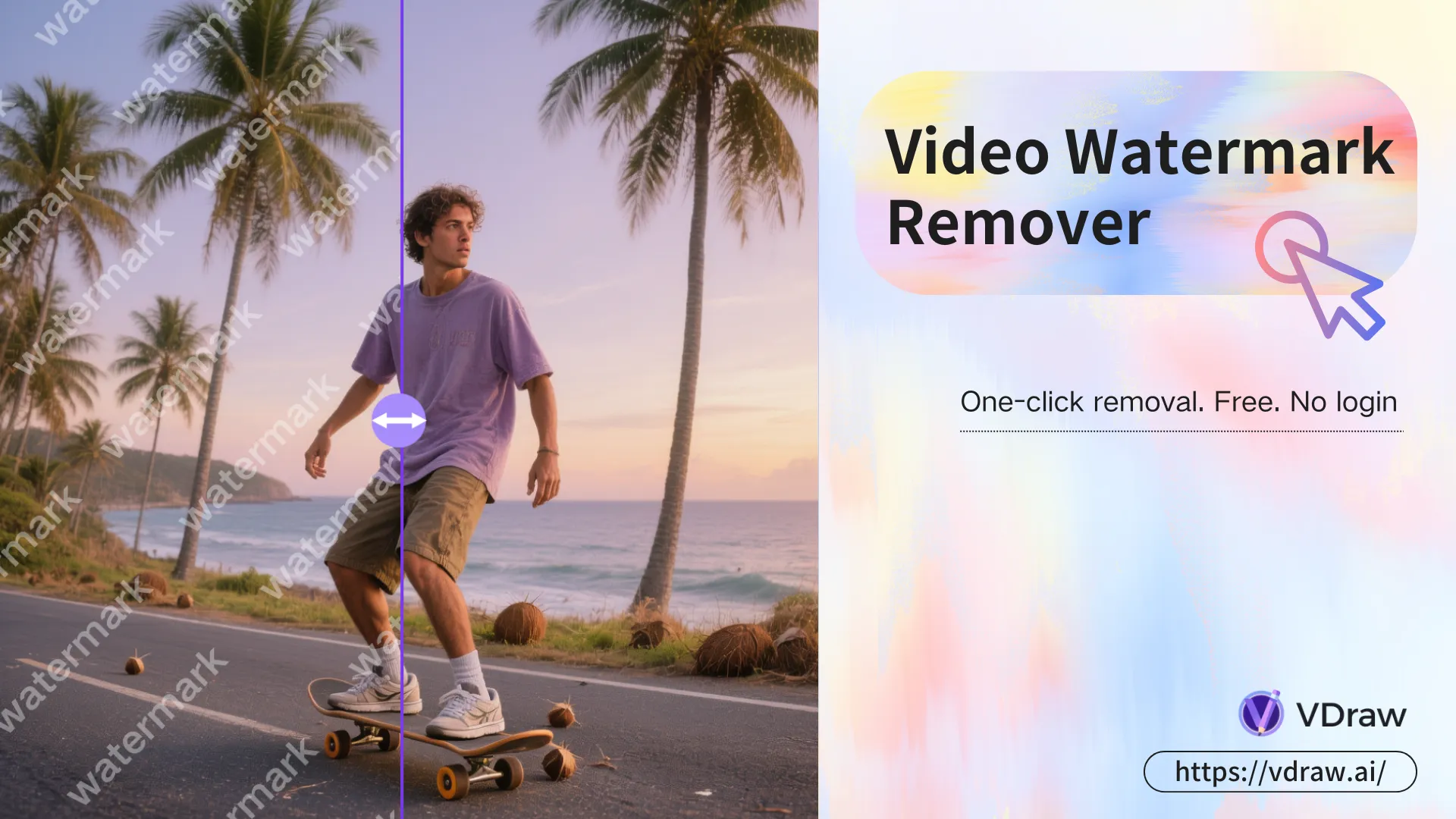 Free Video Watermark Remover - No Blur, No Quality Loss